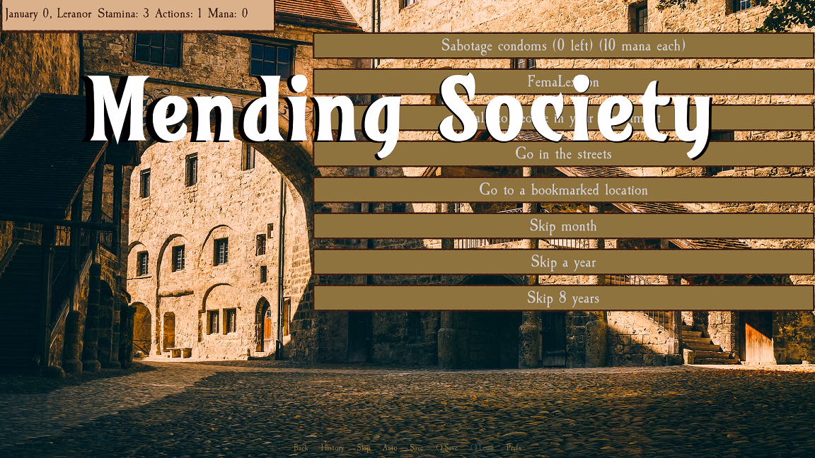 繁衍社会：全镇受孕计划（Mending Society）v0.4.0 精翻汉化 游戏截图 1