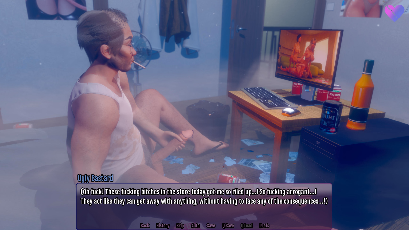 扭曲记忆:丑汉逆袭记(Twisted Memories)v0.9b 精翻汉化 游戏截图 5