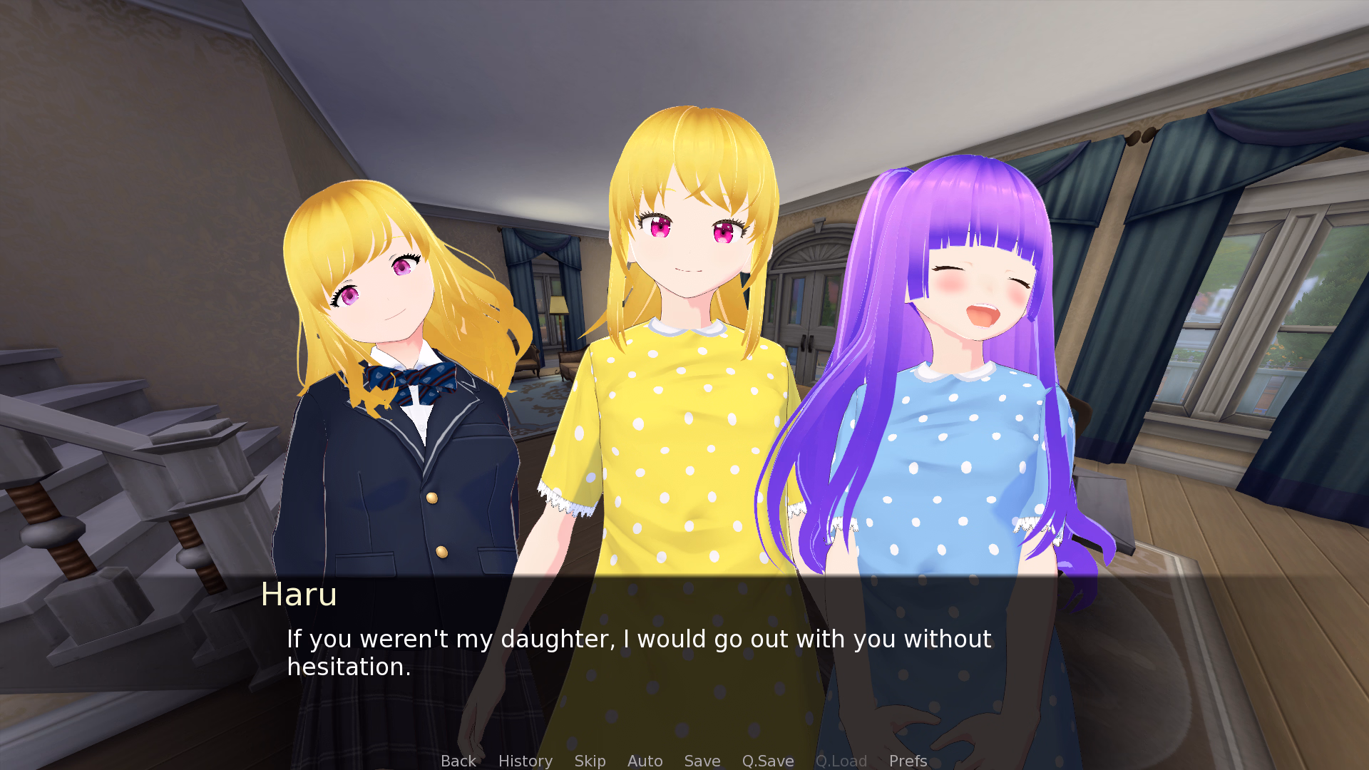 永远结合：百合世界中的直女（United Forever）v0.6 精翻汉化 游戏截图 2
