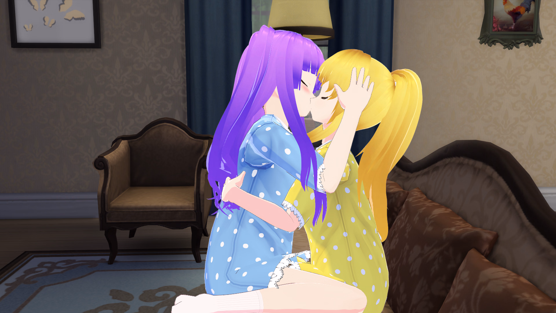 永远结合：百合世界中的直女（United Forever）v0.6 精翻汉化 游戏截图 5