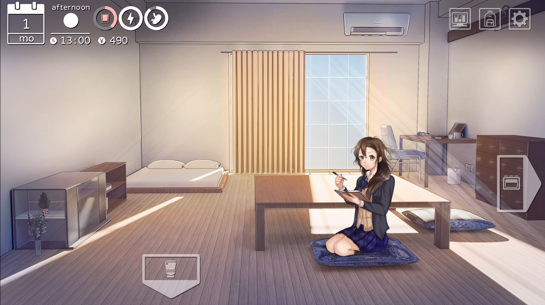 同居离家少女：肉偿借宿的禁忌日常（My Runaway Girl）Prototype a3 精翻汉化 游戏截图 4