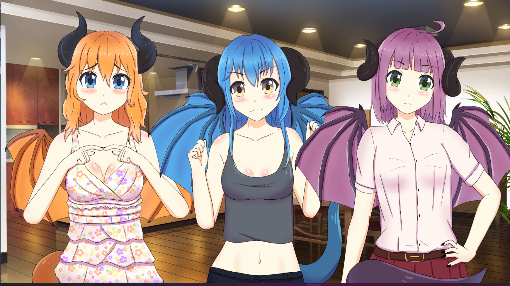渴求交配的龙女仆(Needy Dragons)Final 精翻汉化 游戏截图 3