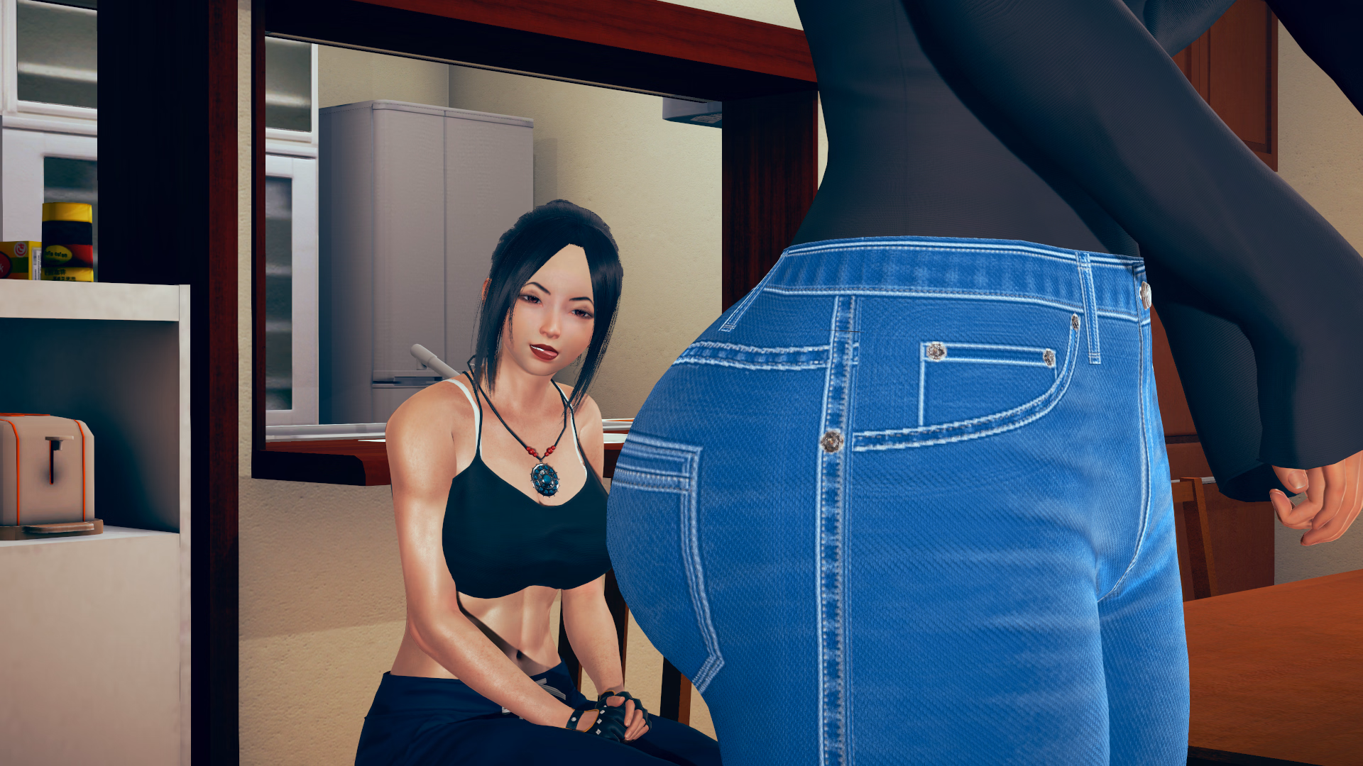 我的女友与扶她奶奶：绿帽调教（My Girlfriend & My Futa Grandma）v1.1 精翻汉化 游戏截图 2