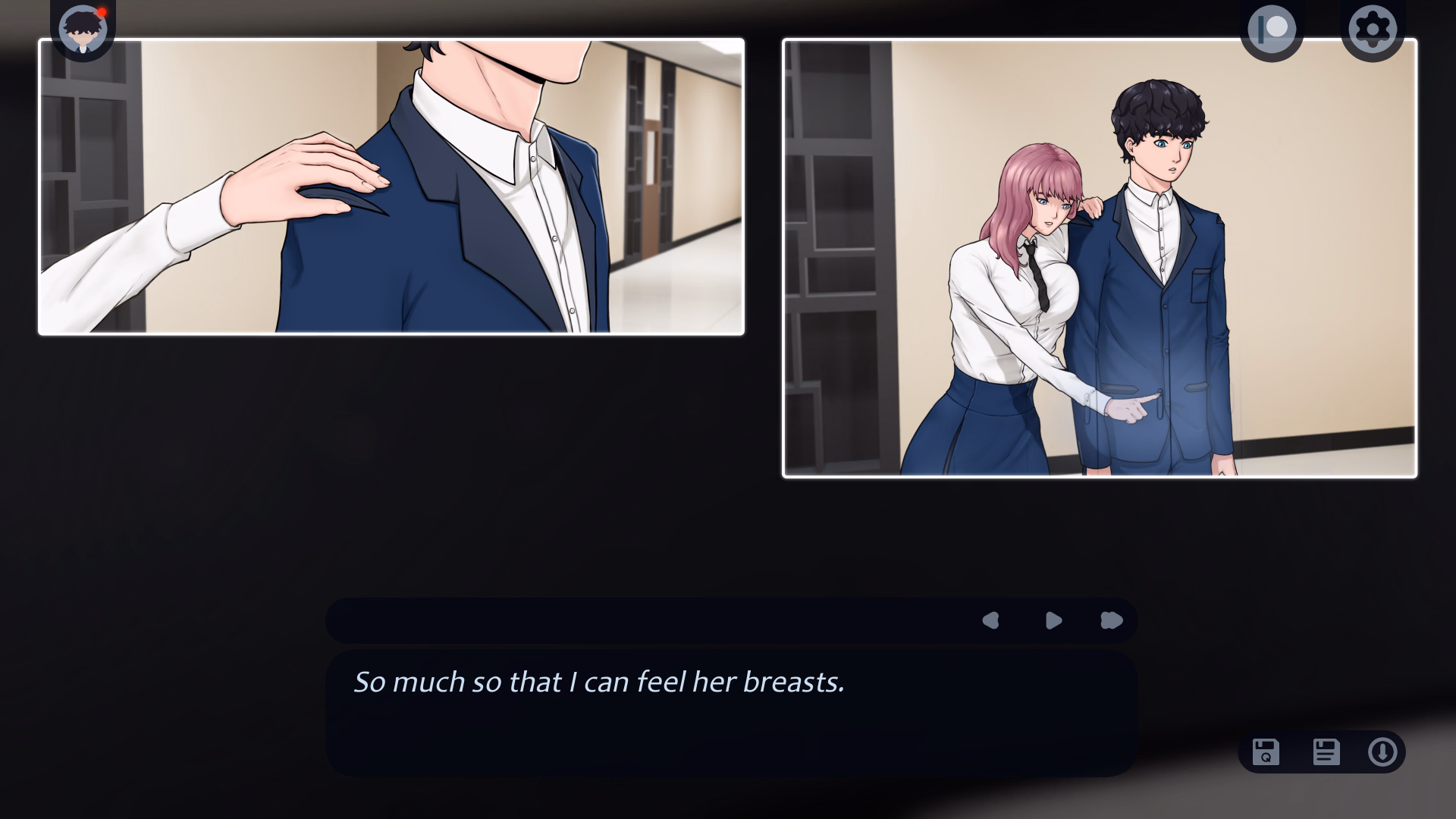 欲望电梯：精英学子的堕落（Between Floors）v0.0.2a 部分汉化 游戏截图 5