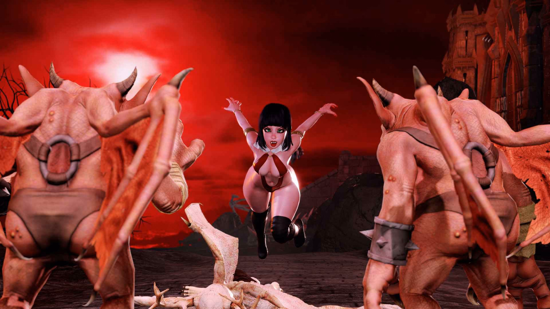 吸血鬼姬：莉莉丝的堕落遗产（Vampirella- Legacy of Lilith）v1.2.2 精翻汉化 游戏截图 2