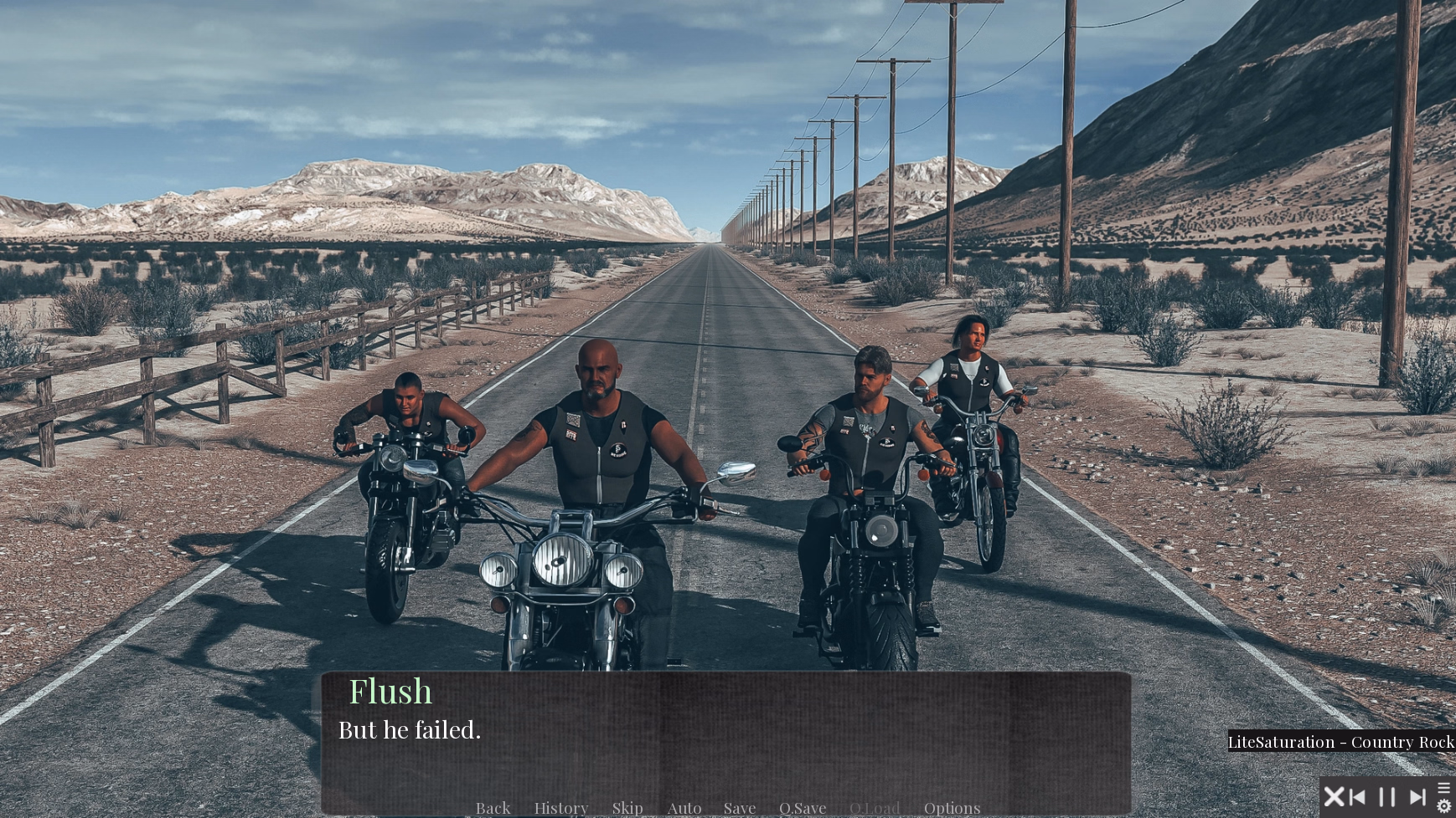 天启骑士摩托帮：狂野与欲望（Apocalypse Riders MC）Prologue 部分汉化 游戏截图 4