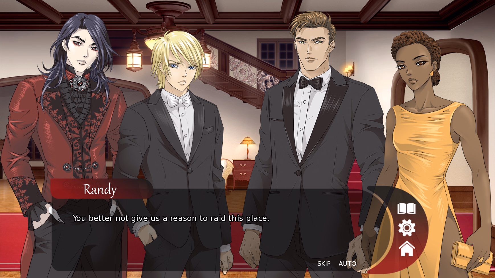吸血鬼奴隶：耽美禁恋（Vampire Slave: A Yaoi Visual Novel）Chp.1 精翻汉化 游戏截图 8