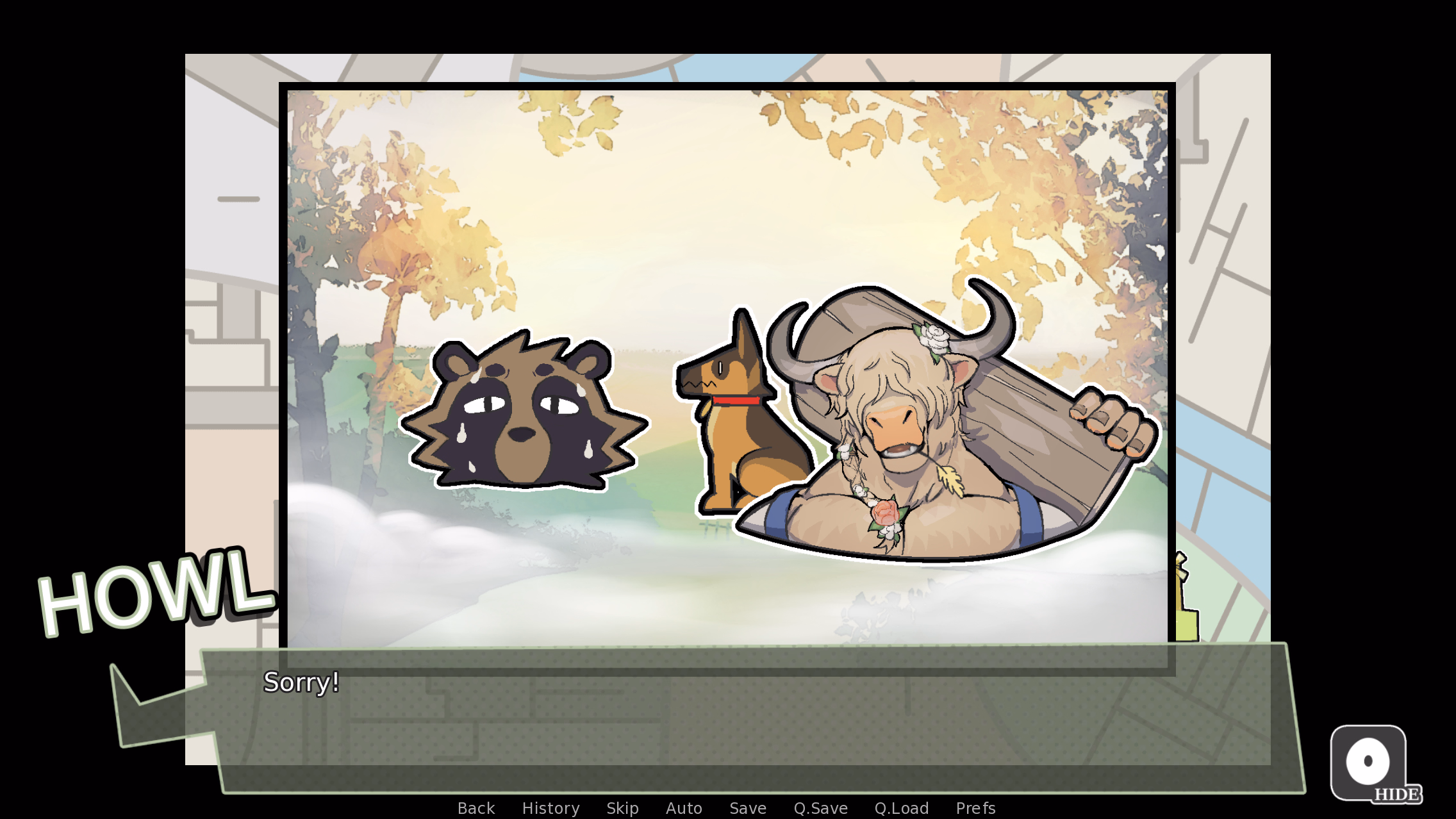 狸猫霍尔:同性兽人的异地恋(Helward: A Tanuki Story)v0.2.6 精翻汉化 游戏截图 4