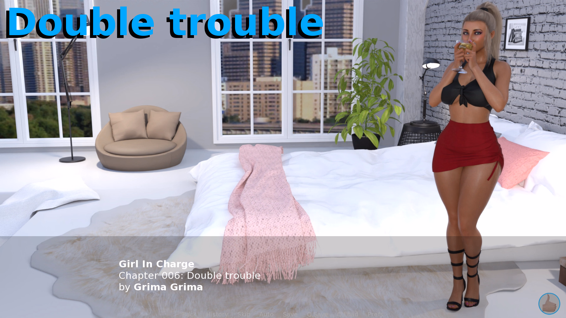 掌权女孩:凡妮莎的淫欲冒险(Girl in Charge)v0.46.0a 精翻汉化 游戏截图 7