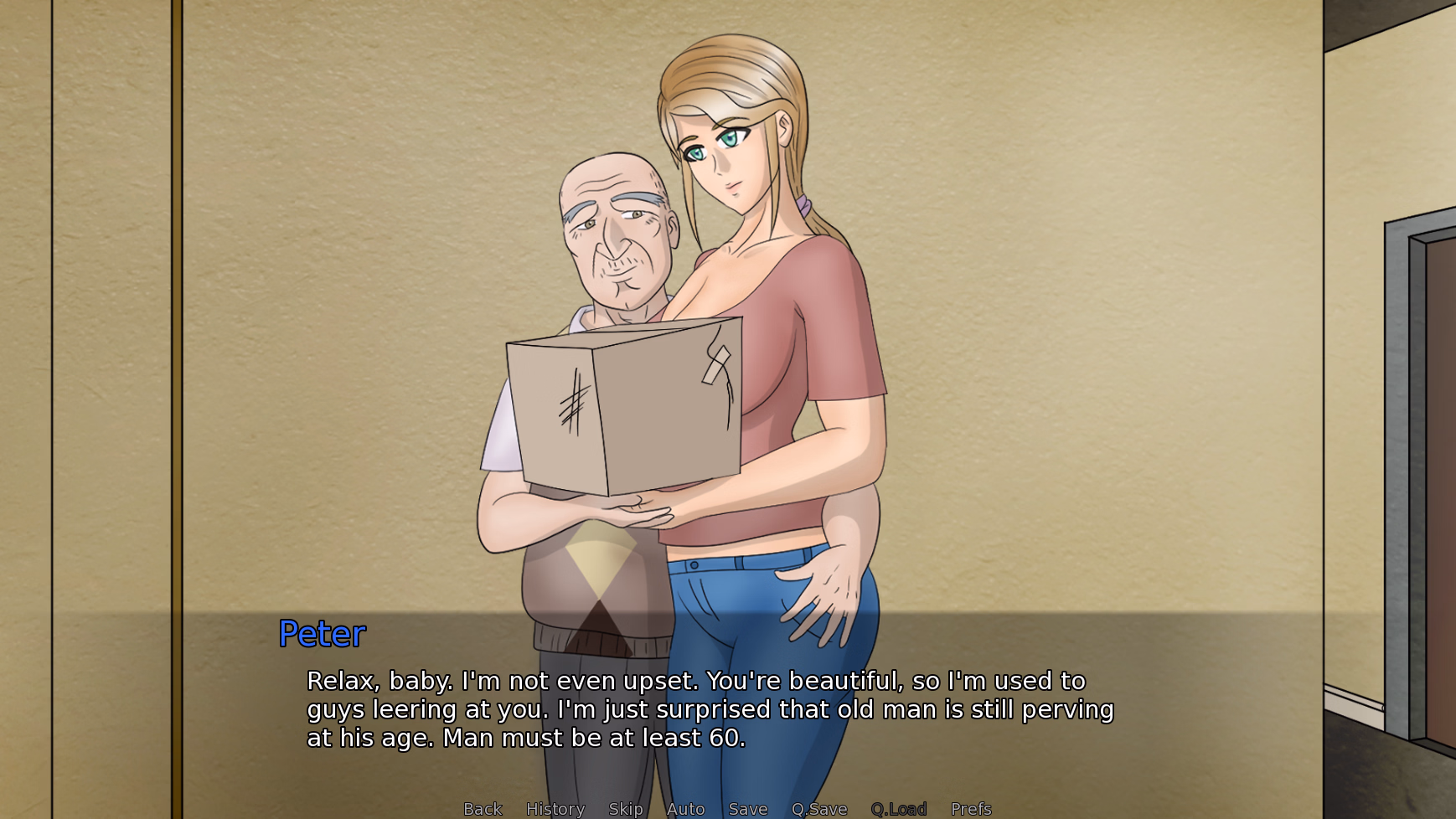 公寓人妻：绿帽丈夫的共享计划（Wife in the Building!）v.0.5.0 Beta 精翻汉化 游戏截图 6