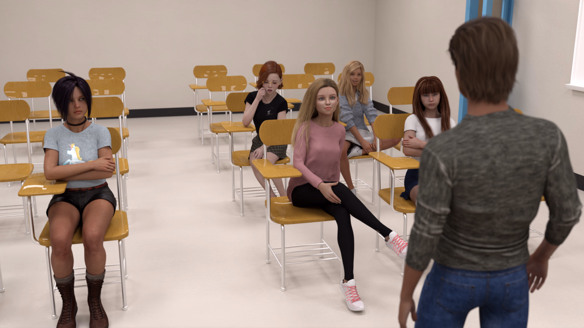 寄宿家庭：重返欲望校园（The Fosters: Back 2 School）v0.6.a2 精翻汉化 游戏截图 4