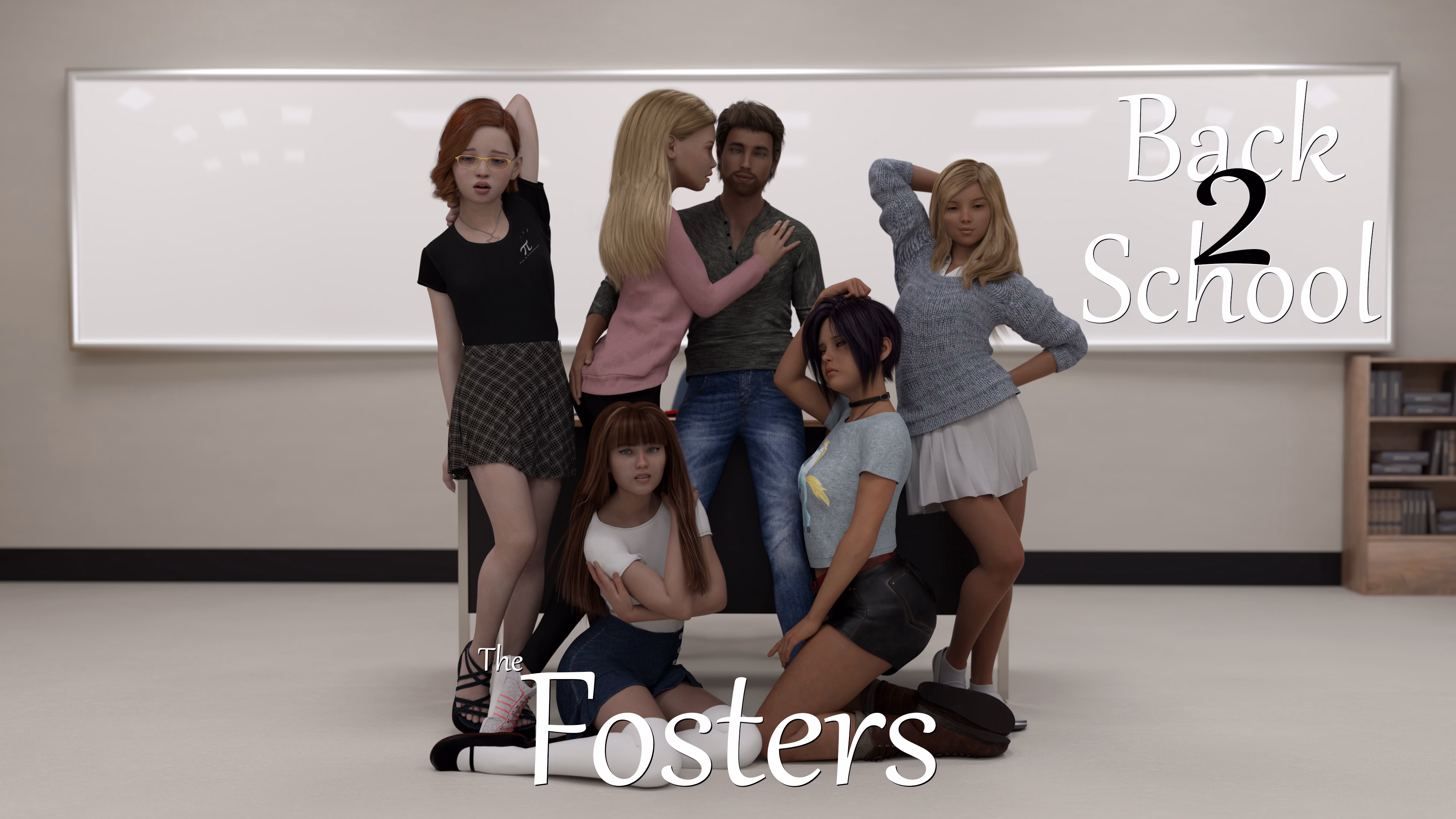 寄宿家庭：重返欲望校园（The Fosters: Back 2 School）v0.6.a2 精翻汉化 游戏截图 1