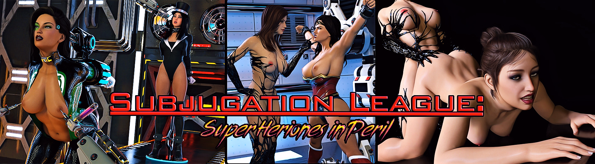 征服联盟:超级女英雄的调教(Subjugation League: Super Heroines in Peril)Demo 精翻汉化 游戏截图 1