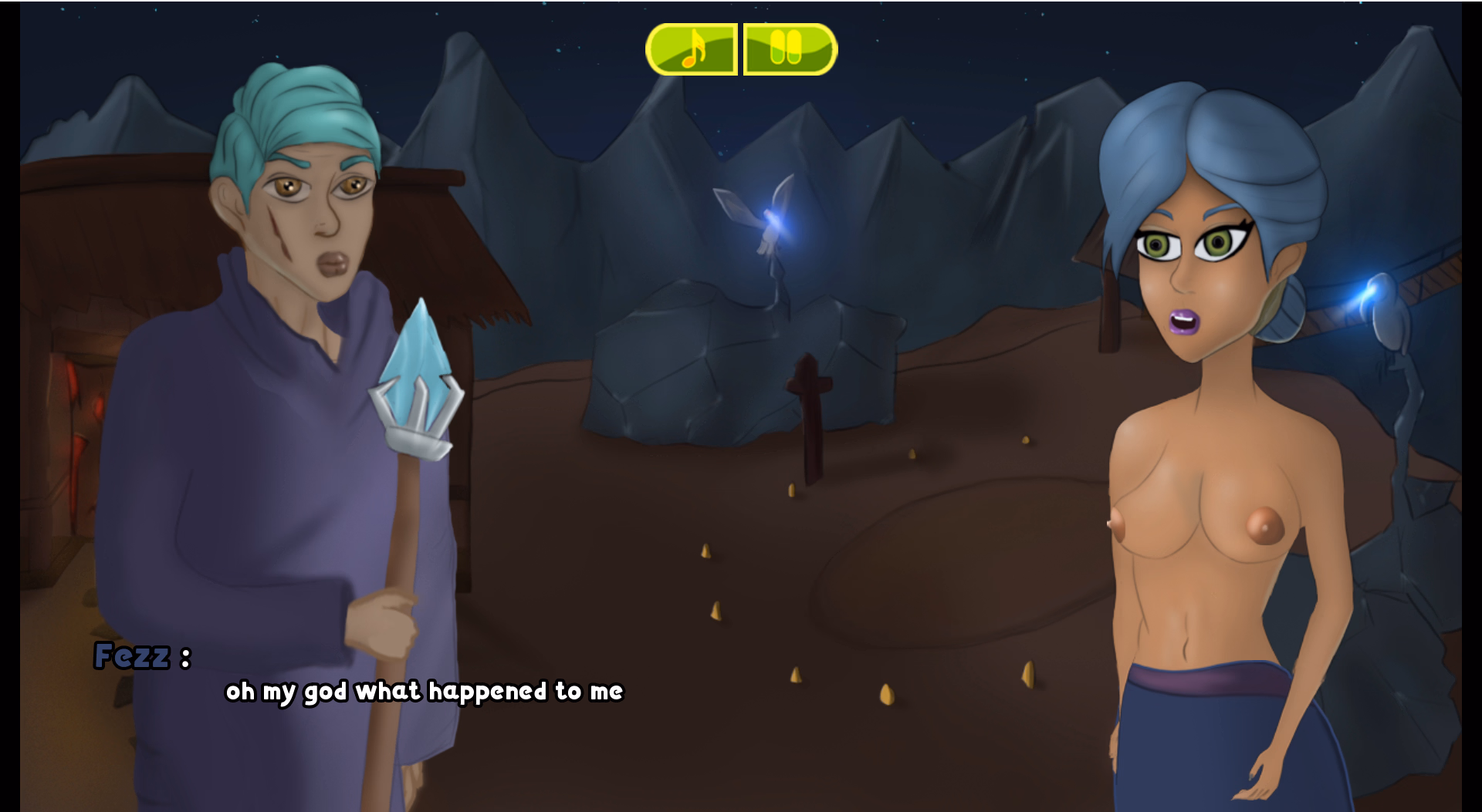 愤怒水晶传说:大巫师的冒险(Elnamund and the Legend of the Wrath Crystal)v0.2.0 精翻汉化 游戏截图 2