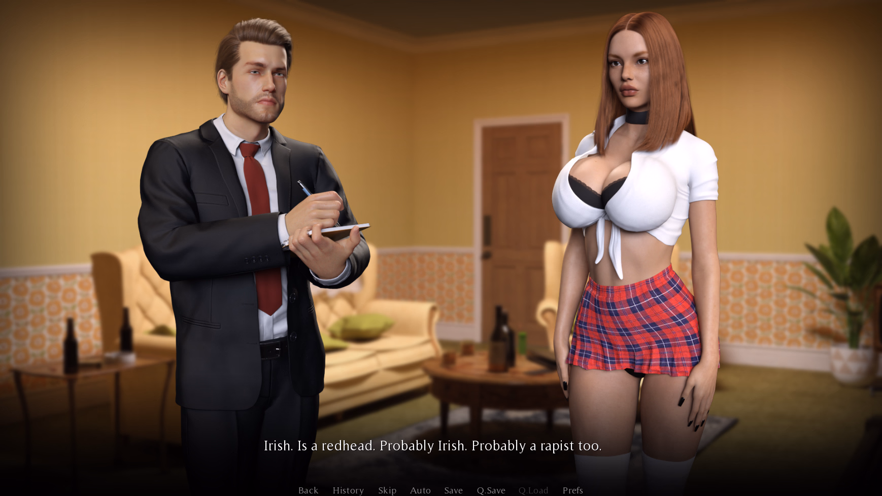 精液侦探：法兰克的调查（Cum Detective）Final 精翻汉化 游戏截图 5