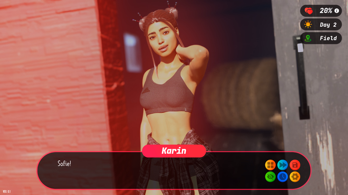 接触：卡琳的肉体物语（Contact: Karin's Story）v0.1 精翻汉化 游戏截图 7