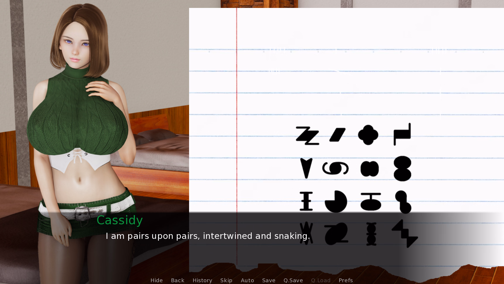 丽莎的隐秘任务：解谜与惩罚（Lisa's Cryptic Quest）v1.2 精翻汉化 游戏截图 4