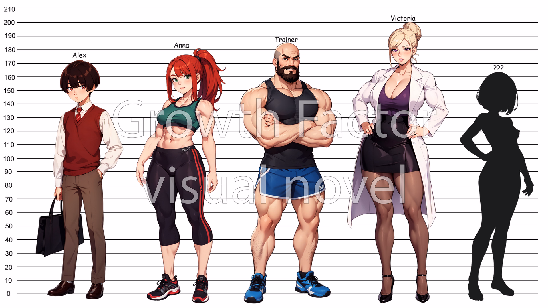 生长因子：女体肌肉膨胀（The Growth Factor）v0.5.0 精翻汉化 游戏截图 1