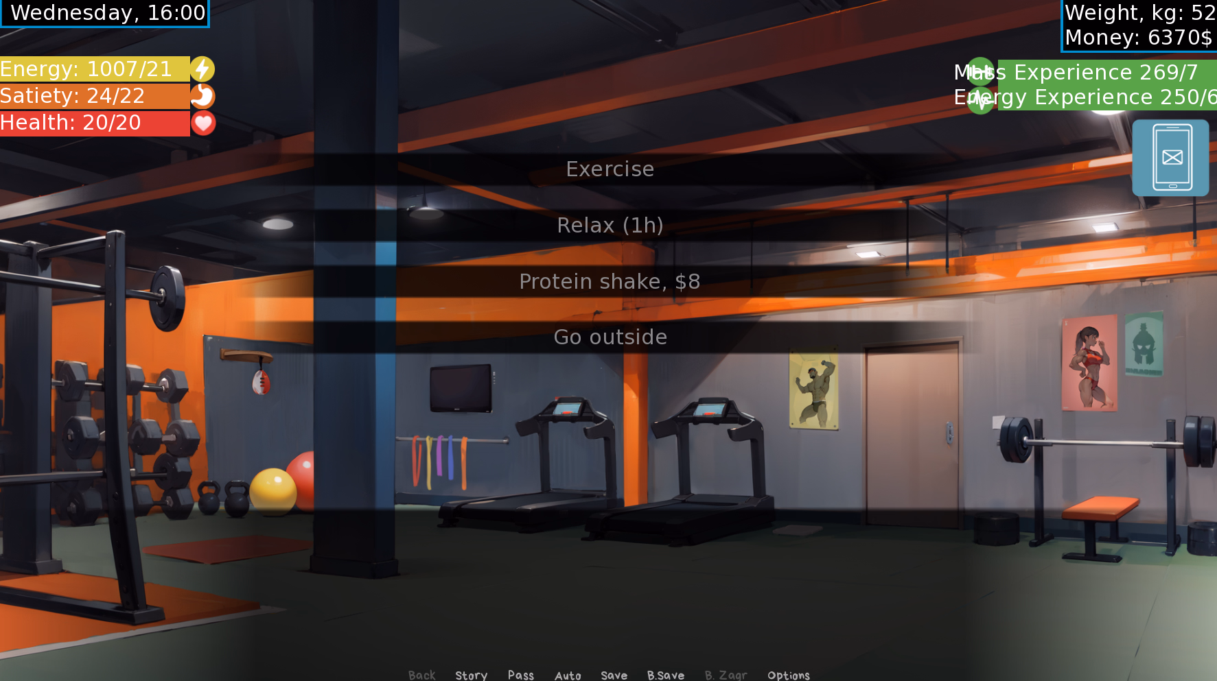 生长因子：女体肌肉膨胀（The Growth Factor）v0.5.0 精翻汉化 游戏截图 3