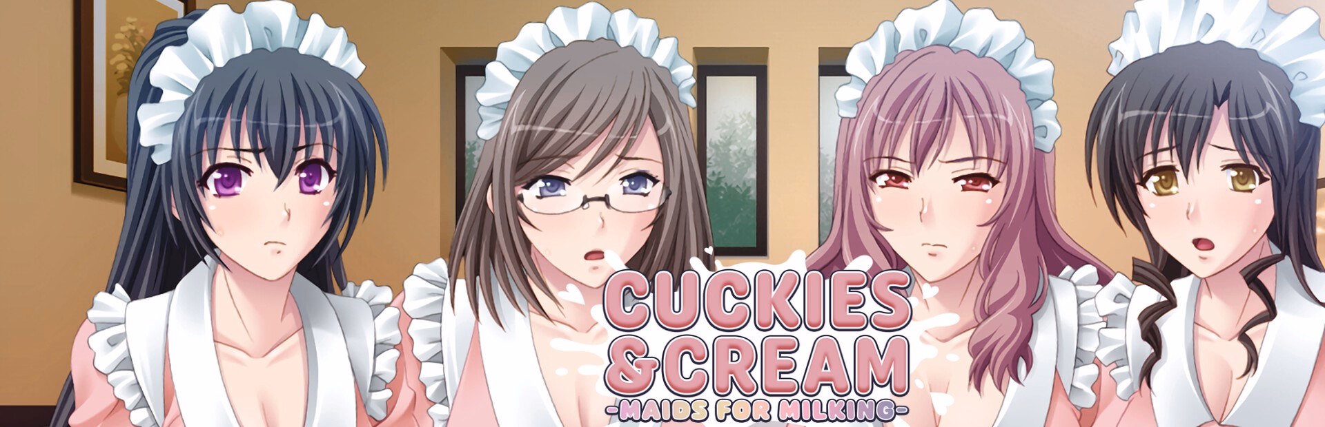 绿帽与奶油：产乳女仆的金钱诱惑（Cuckies & Cream: Maids for Milking）Final 精翻汉化 游戏截图 1