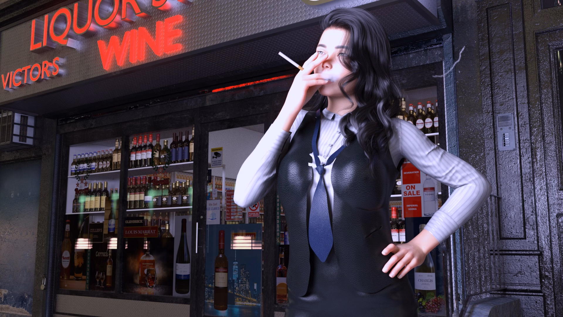 酒吧物语:暮光之城的肉体交易(A Bar's Tale)v0.03 精翻汉化 游戏截图 5
