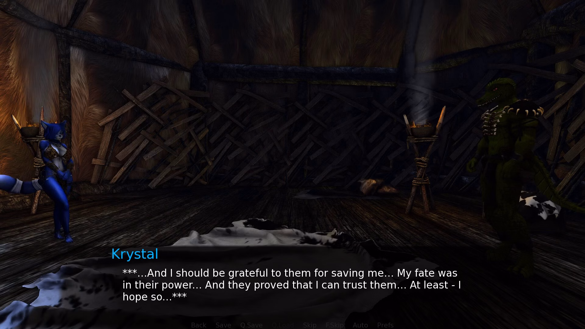 克里斯塔尔传说恶搞版：兽娘发情期（Legend of Krystal Parody - The New Adventure）Act 3 v0.1 精翻汉化 游戏截图 7