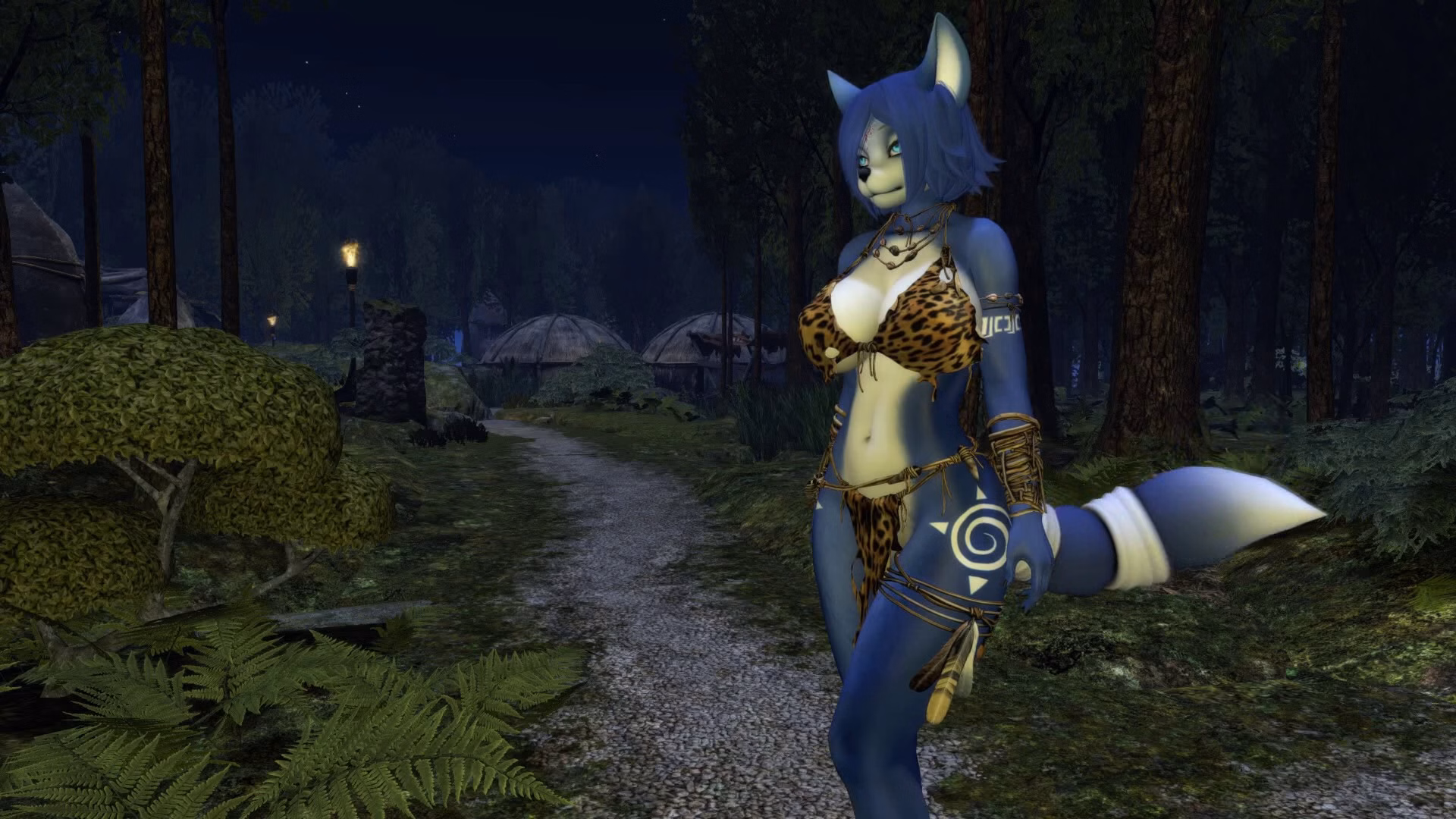 克里斯塔尔传说恶搞版：兽娘发情期（Legend of Krystal Parody - The New Adventure）Act 3 v0.1 精翻汉化 游戏截图 1