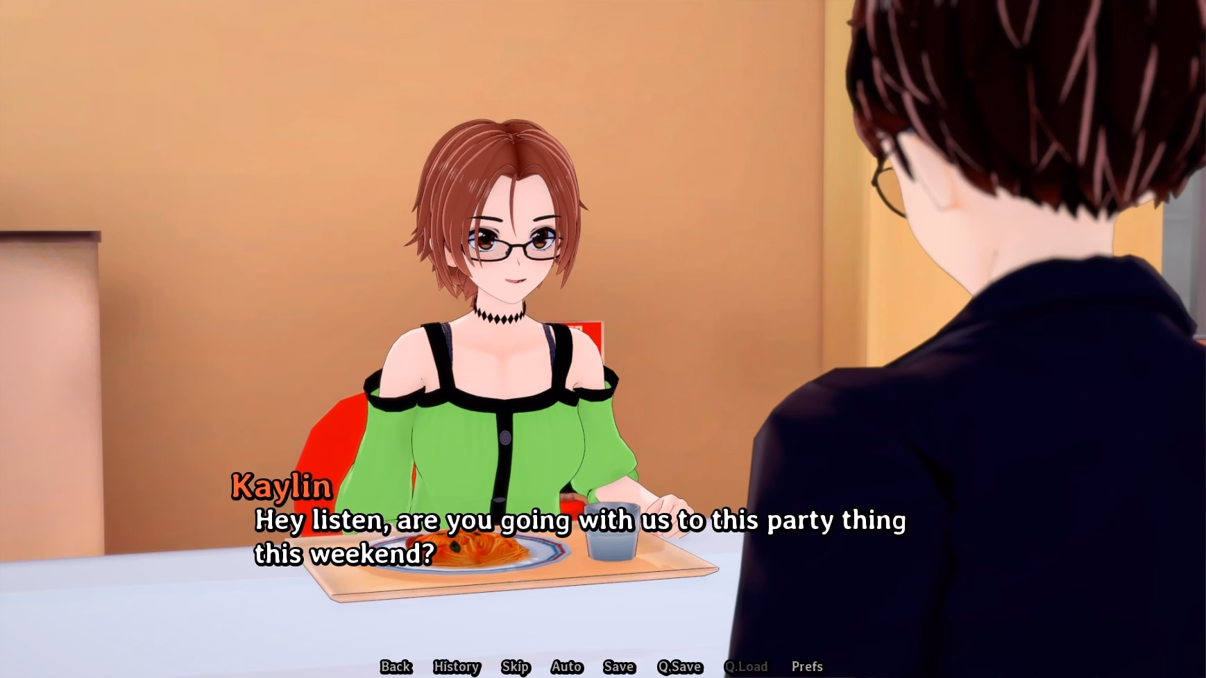 我的淫荡喧闹鬼：女鬼的同居夜袭（My Pervy Poltergeist）v0.11 精翻汉化 游戏截图 7