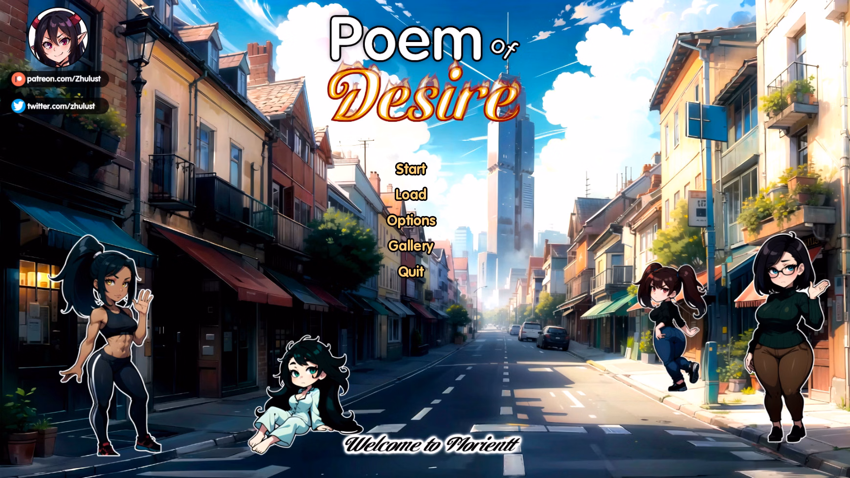 欲望之诗：性感女孩的新生（Poem of Desire）v0.1 精翻汉化 游戏截图 2