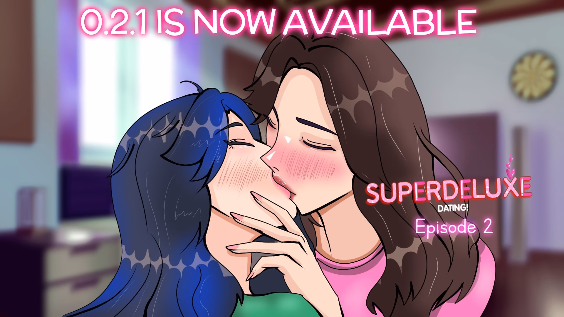 超级豪华：跨性别少女的百合艳遇（Superdeluxe）v0.14.00 精翻汉化 游戏截图 1