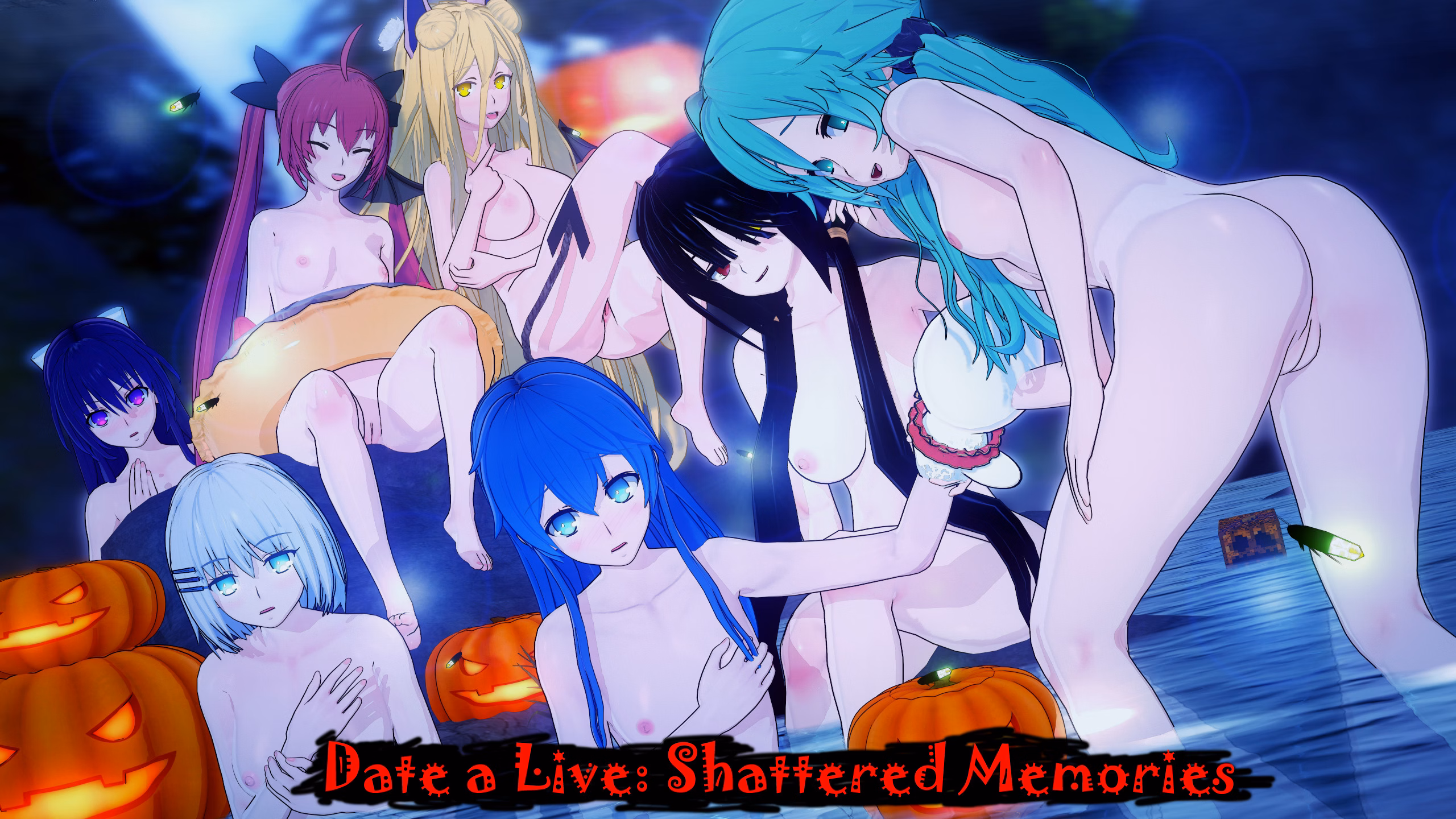 约战同人：破碎记忆与恐惧调教（Date a Live: Shattered Memories）Halloween Version Part 2 精翻汉化 游戏截图 1