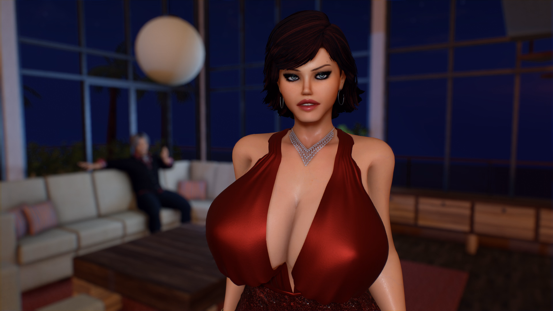 暴露无遗：爆乳诱惑的恶搞短剧（Exposed）Ep.5.0F Patreon 精翻汉化 游戏截图 4