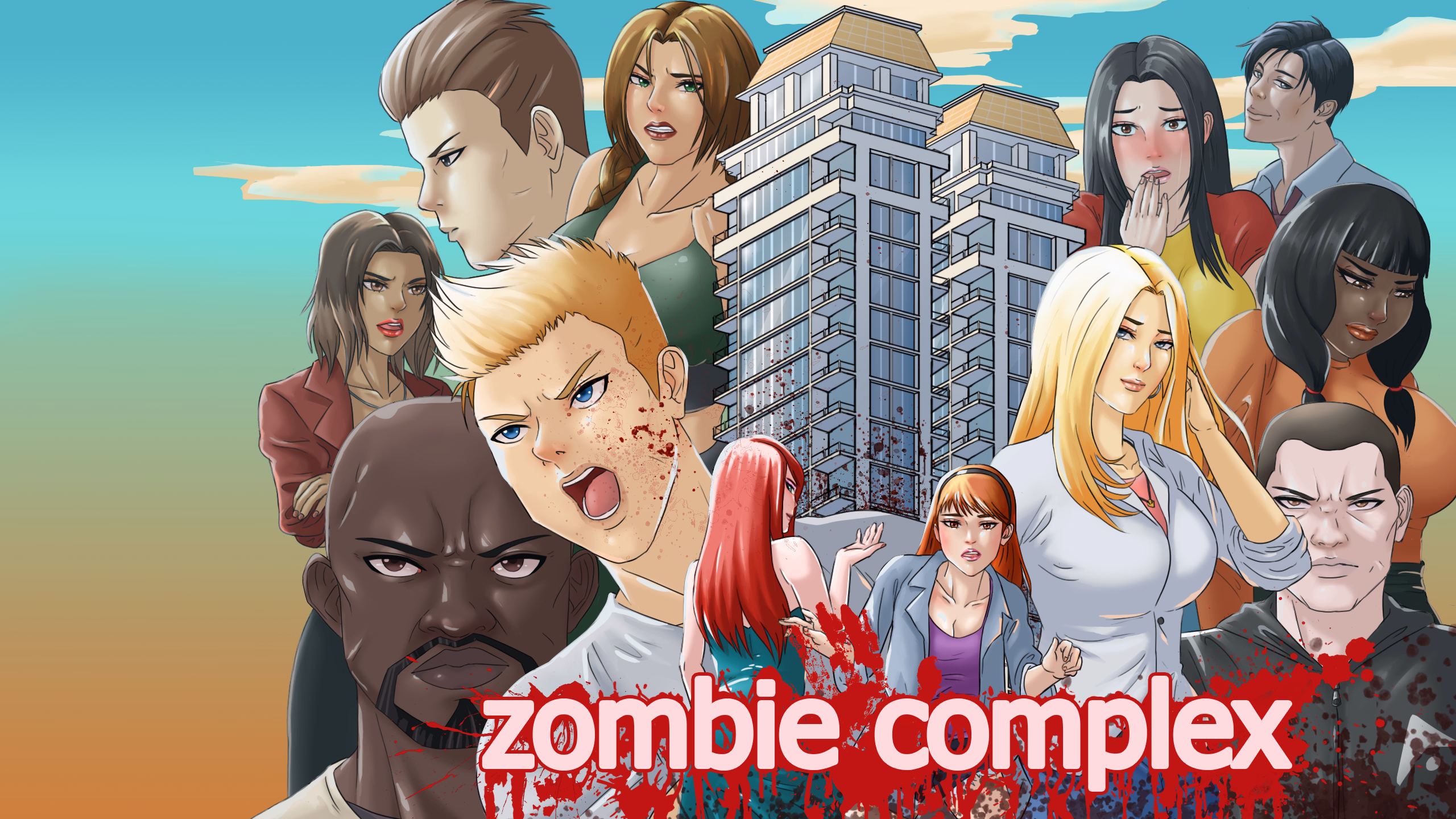 丧尸围城：欲望公寓（Zombie Complex）v0.1.2 精翻汉化 游戏截图 1