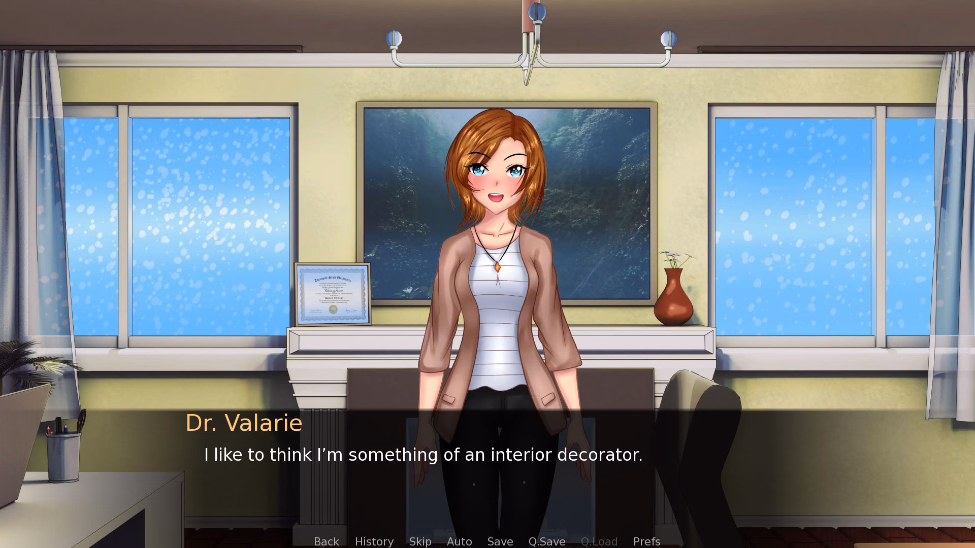 瓦莱丽医生的性爱疗法（Dr. Valarie Sex Therapist）v0.12 精翻汉化 游戏截图 5