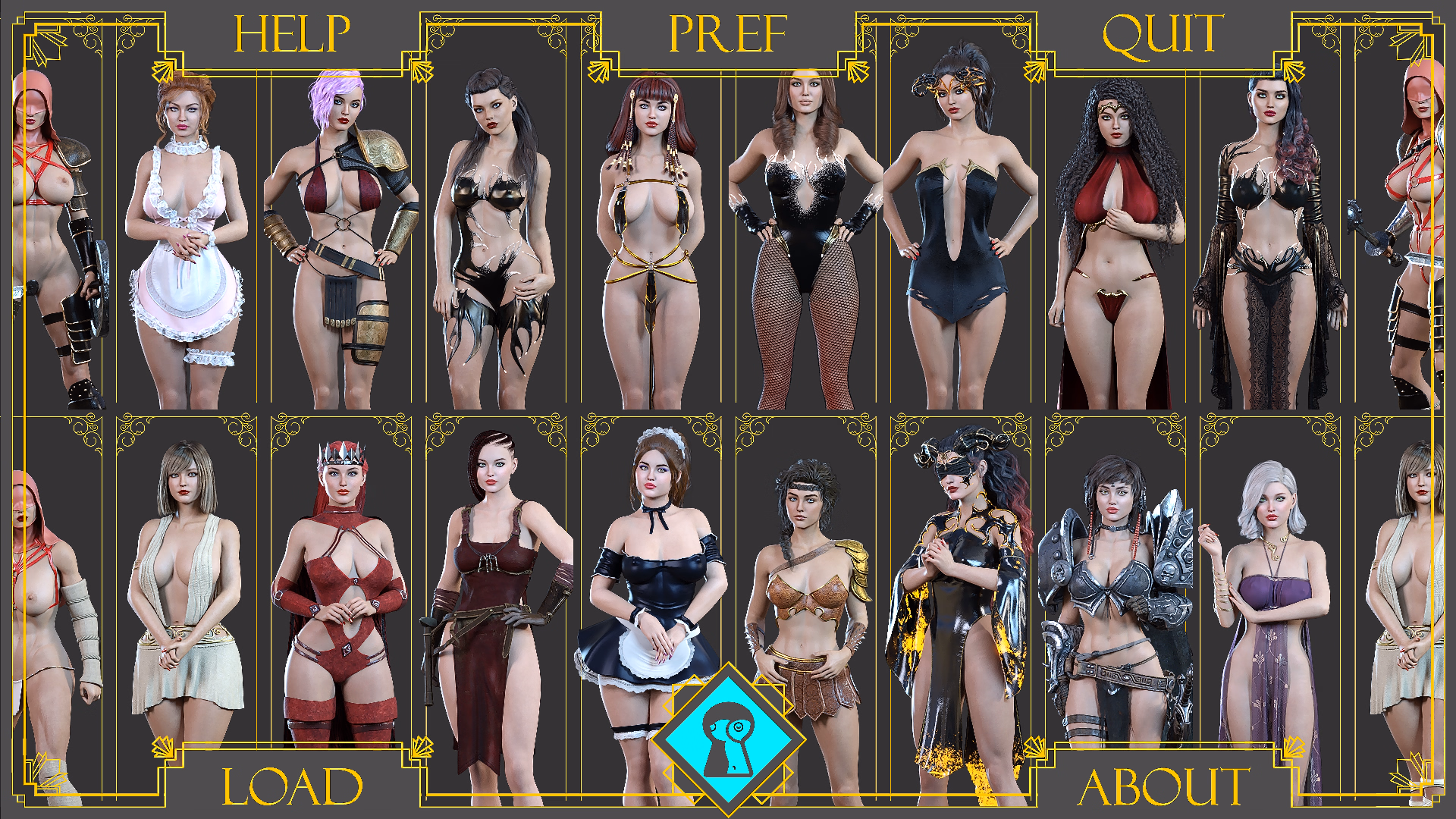 塔姆里之门:野蛮人的肉欲冒险(The Gate of Thamri)v1.0 精翻汉化 游戏截图 2