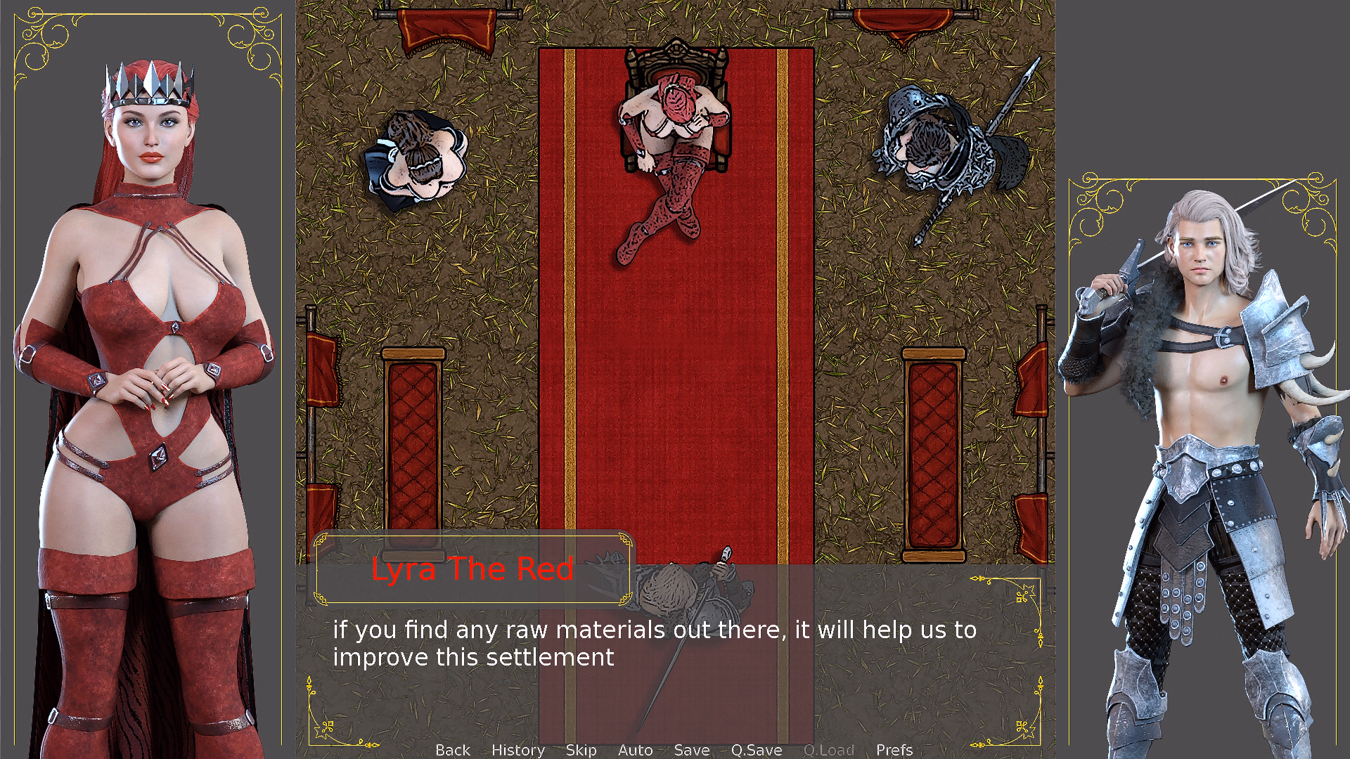 塔姆里之门:野蛮人的肉欲冒险(The Gate of Thamri)v1.0 精翻汉化 游戏截图 3