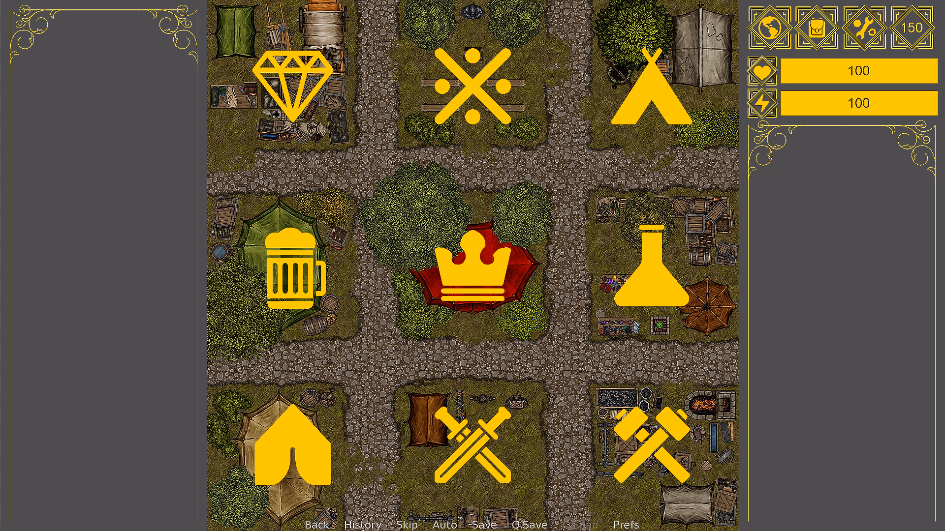 塔姆里之门:野蛮人的肉欲冒险(The Gate of Thamri)v1.0 精翻汉化 游戏截图 4
