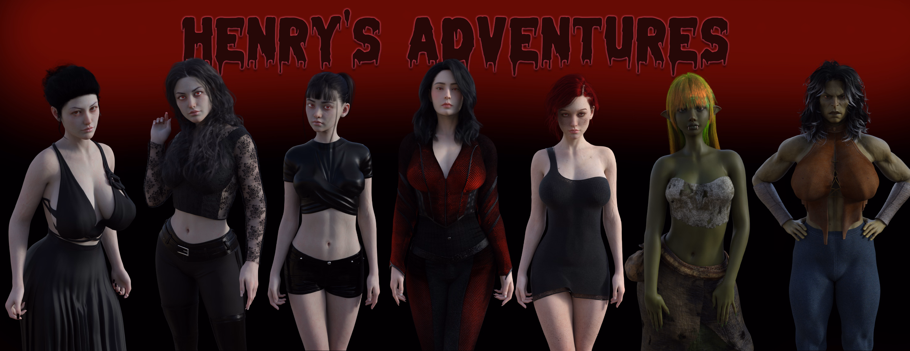 亨利的冒险：奇幻后宫之旅（Henry's Adventures）v0.9.99 精翻汉化 游戏截图 1
