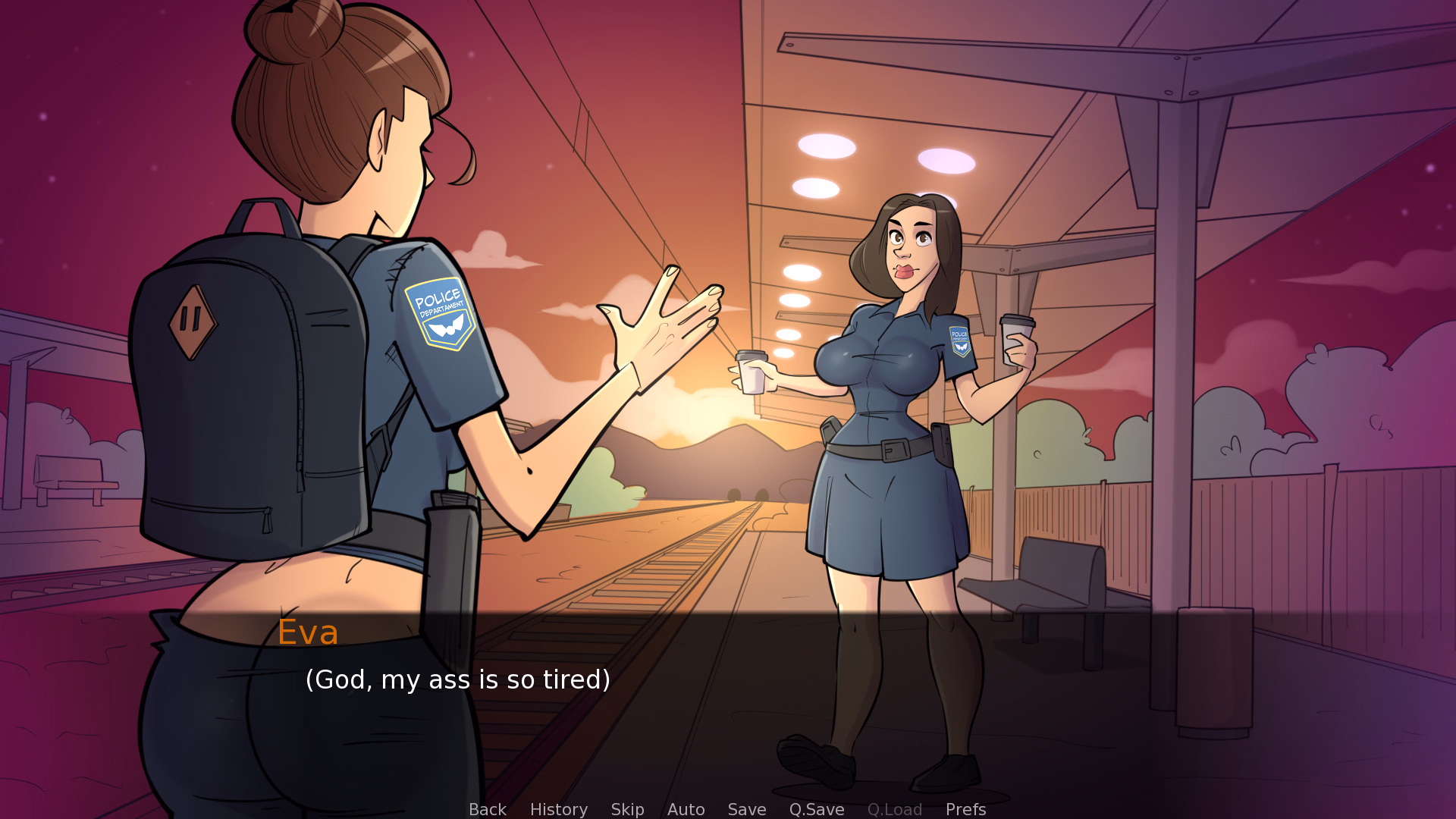 134女警小队：淫乱都市的破案日常（134:Police）v0.1.1 精翻汉化 游戏截图 5
