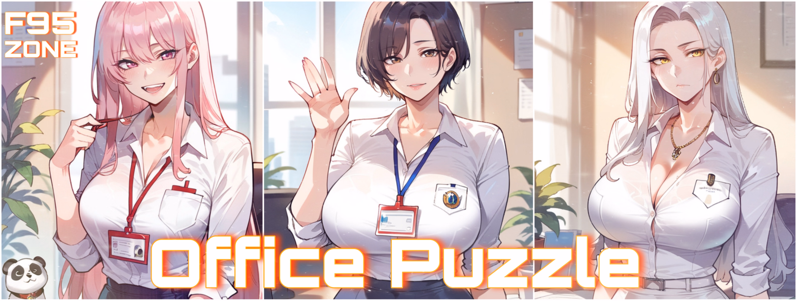职场拼图：日企后宫（Office Puzzle）v0.1 精翻汉化 游戏截图 1