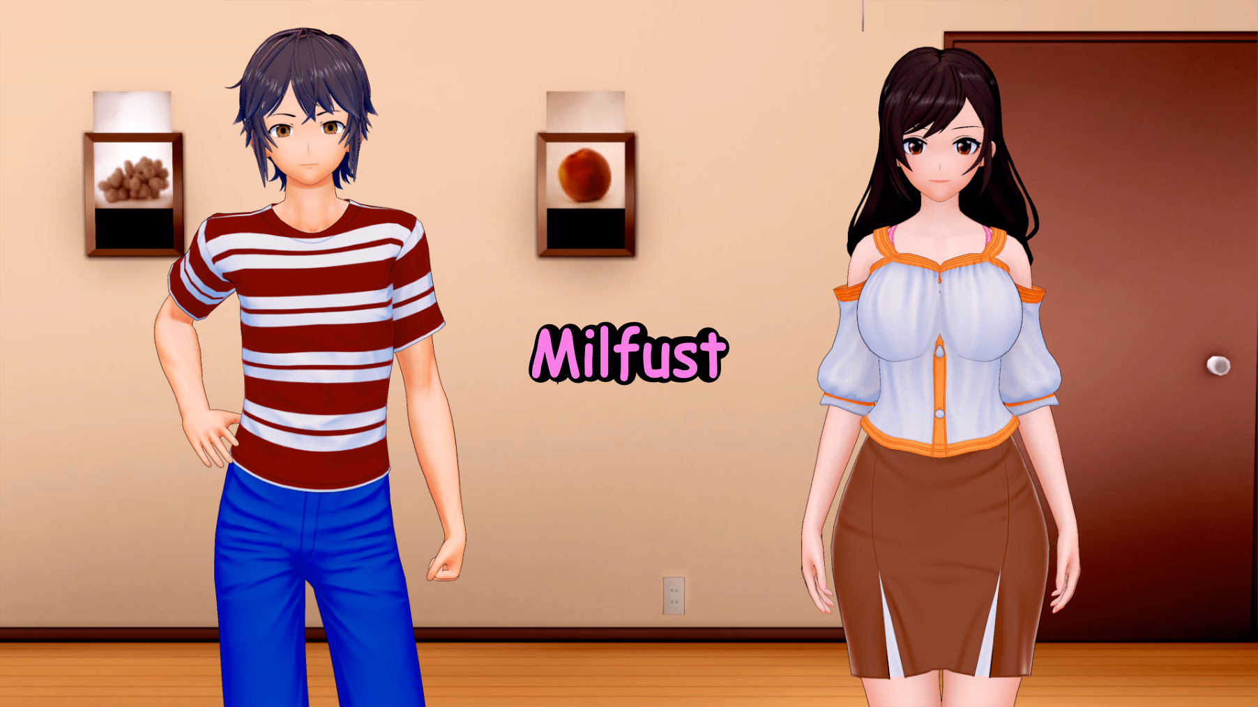 母上情欲：禁忌同居（Milfust）0.3 精翻汉化 游戏截图 1