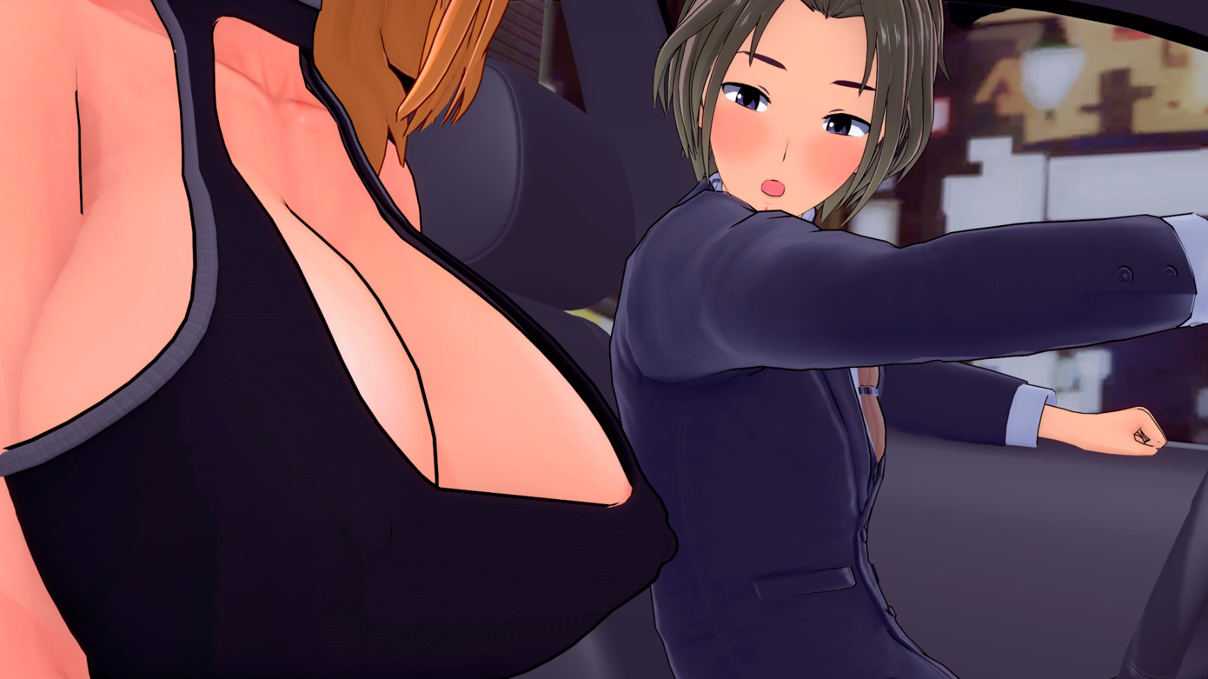 与夏树共进晚餐：人妻的饭局（Dinner with Natsuki）v1.0.0 精翻汉化 游戏截图 2