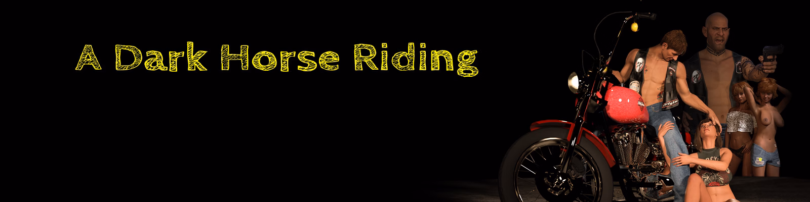 骑乘黑马：暴走族老大的乱伦危机（A Dark Horse Riding）Ch. 3.0 Beta 精翻汉化 游戏截图 1