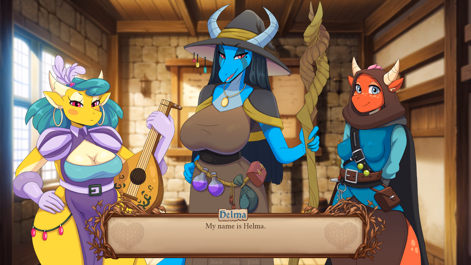 鳞片谷：龙女的淫乱巢穴（The Scaly valley）v0.2.2 精翻汉化 游戏截图 2