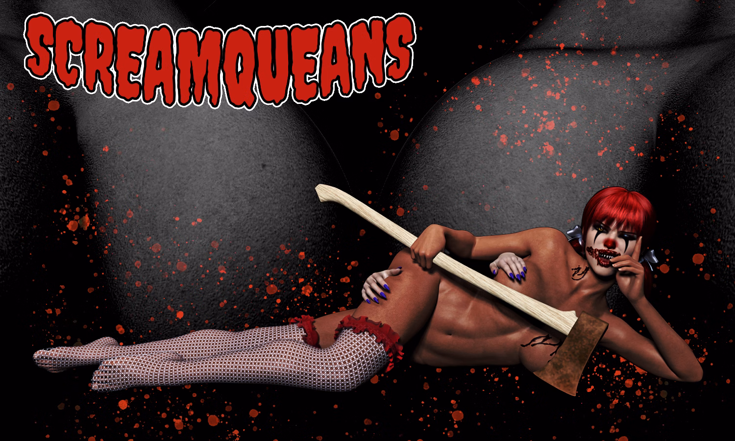 尖叫女王:色情恐怖故事集(Screamqueans)v0.1.3 精翻汉化 游戏截图 1