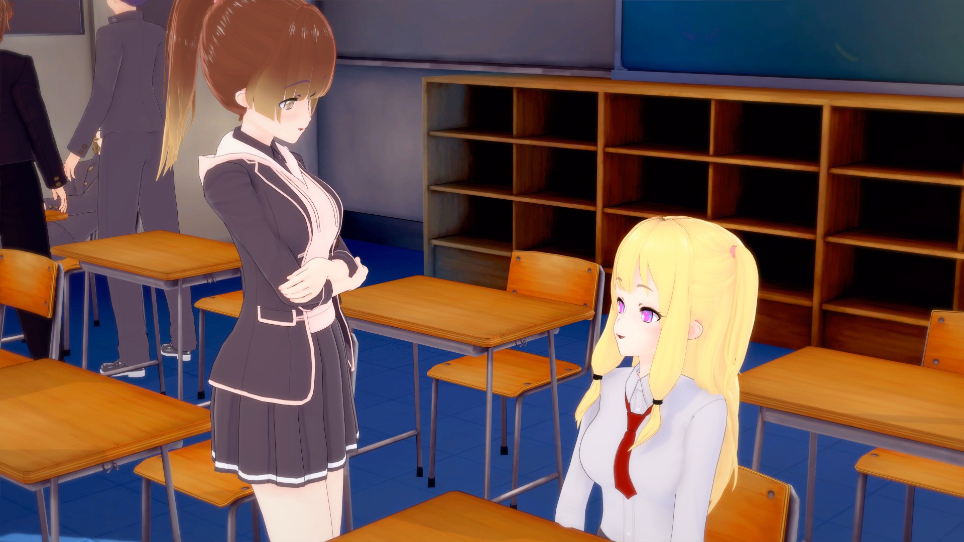 催眠H学园：废柴的逆袭调教（Saimin H School）v0.1 精翻汉化 游戏截图 3
