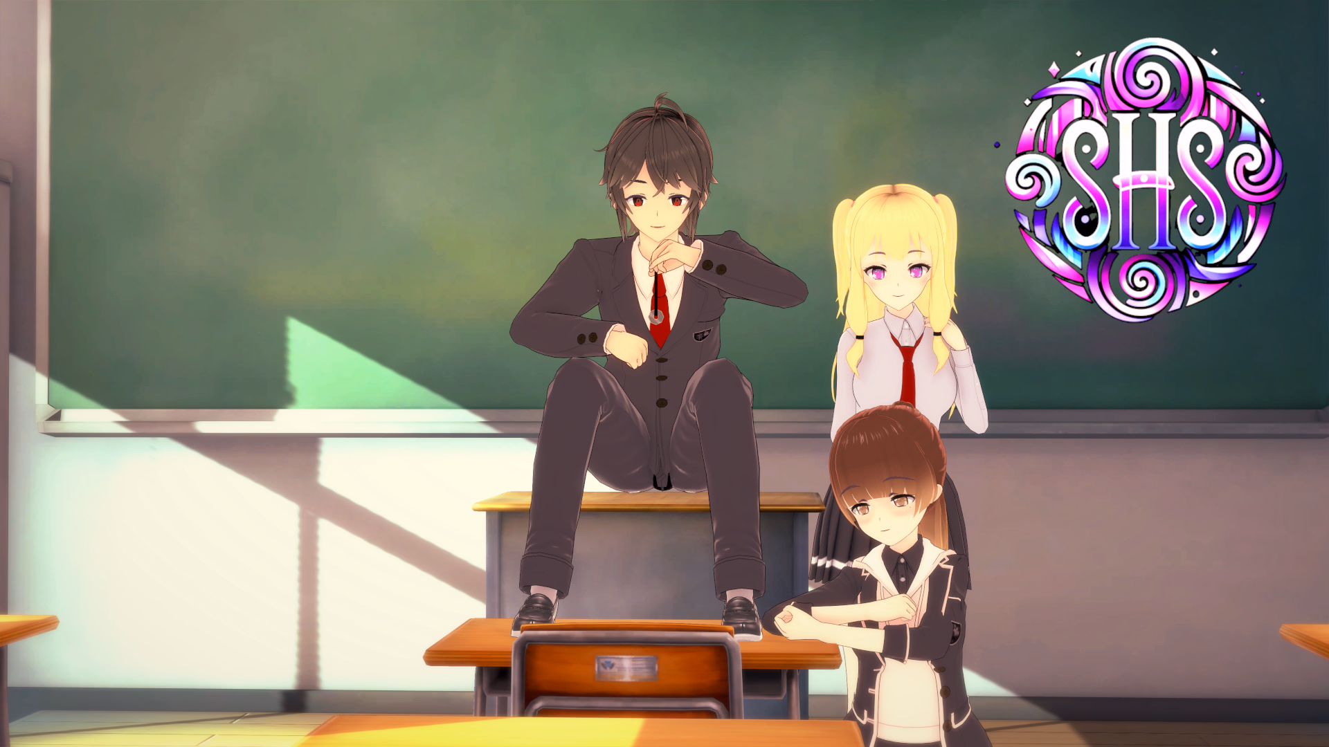 催眠H学园：废柴的逆袭调教（Saimin H School）v0.1 精翻汉化 游戏截图 1