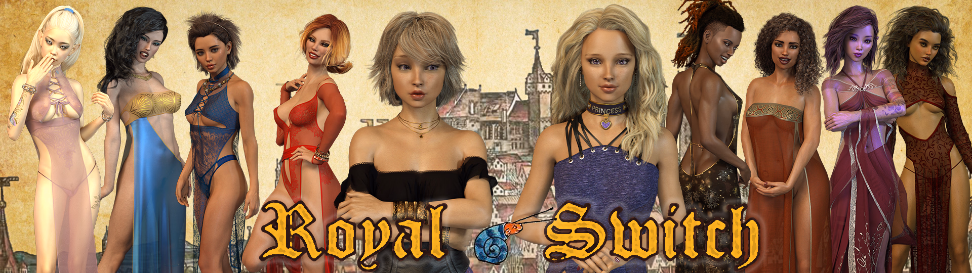 公主堕落记:盗贼的玩物(Royal Switch)v0.16.1 精翻汉化 游戏截图 1
