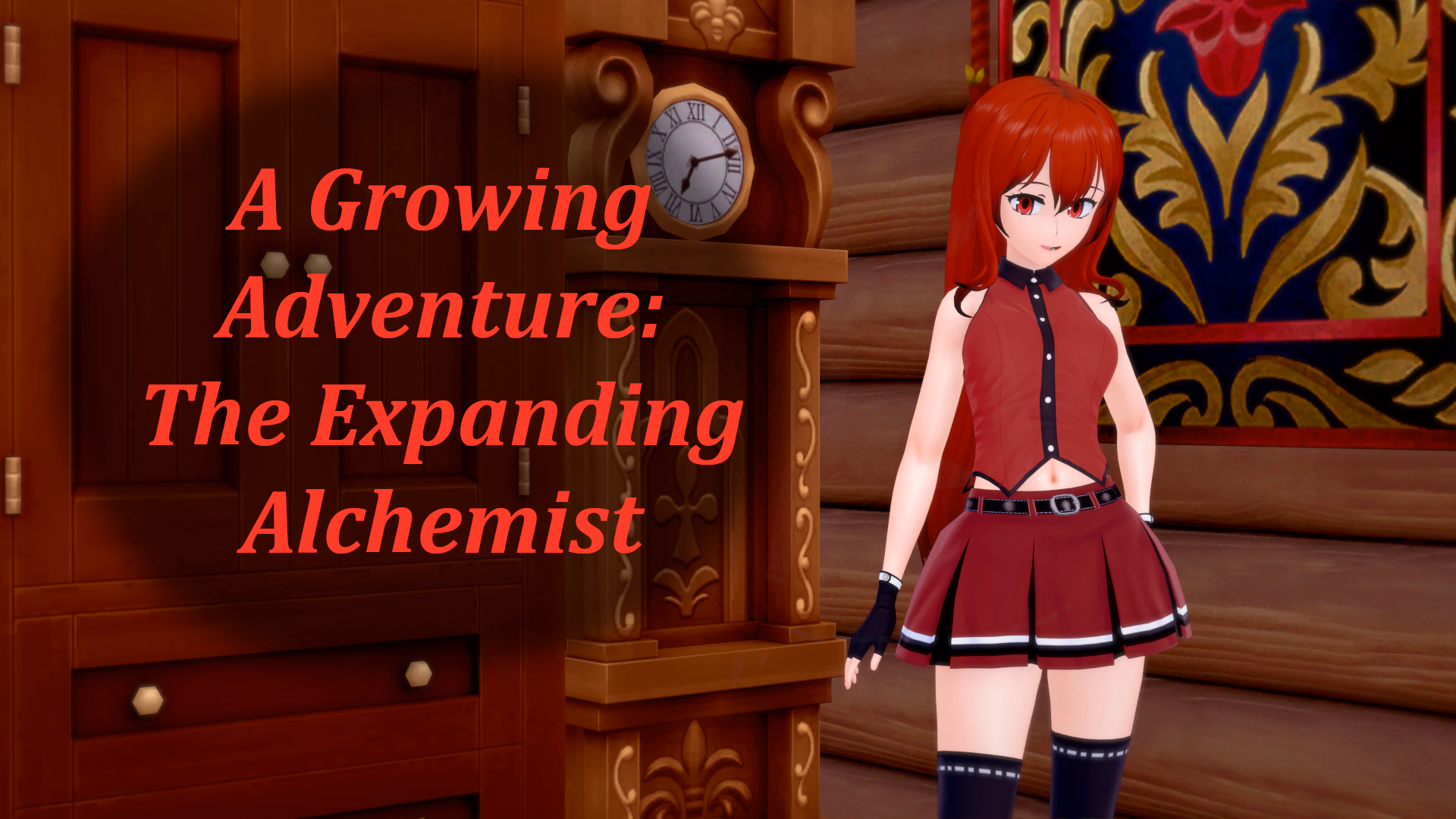 膨胀冒险：贫穷女孩的炼金肉体改造（A Growing Adventure: The Expanding Alchemist）v0.7 精翻汉化 游戏截图 1