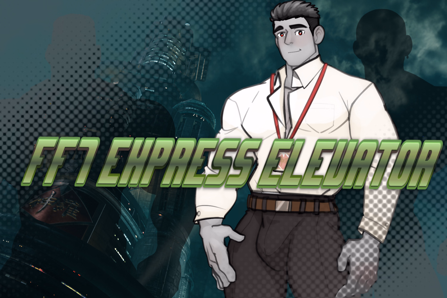 FF7电梯：雪崩组织的战斗（FF7 Express Elevator）v1.0 精翻汉化 游戏截图 1